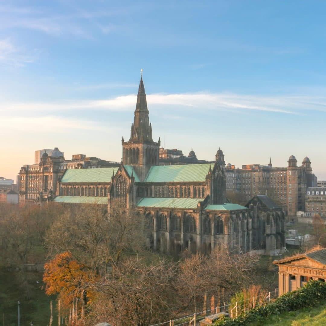 Bright Central Flat With Balcony And Free Parking Glasgow Kültér fotó